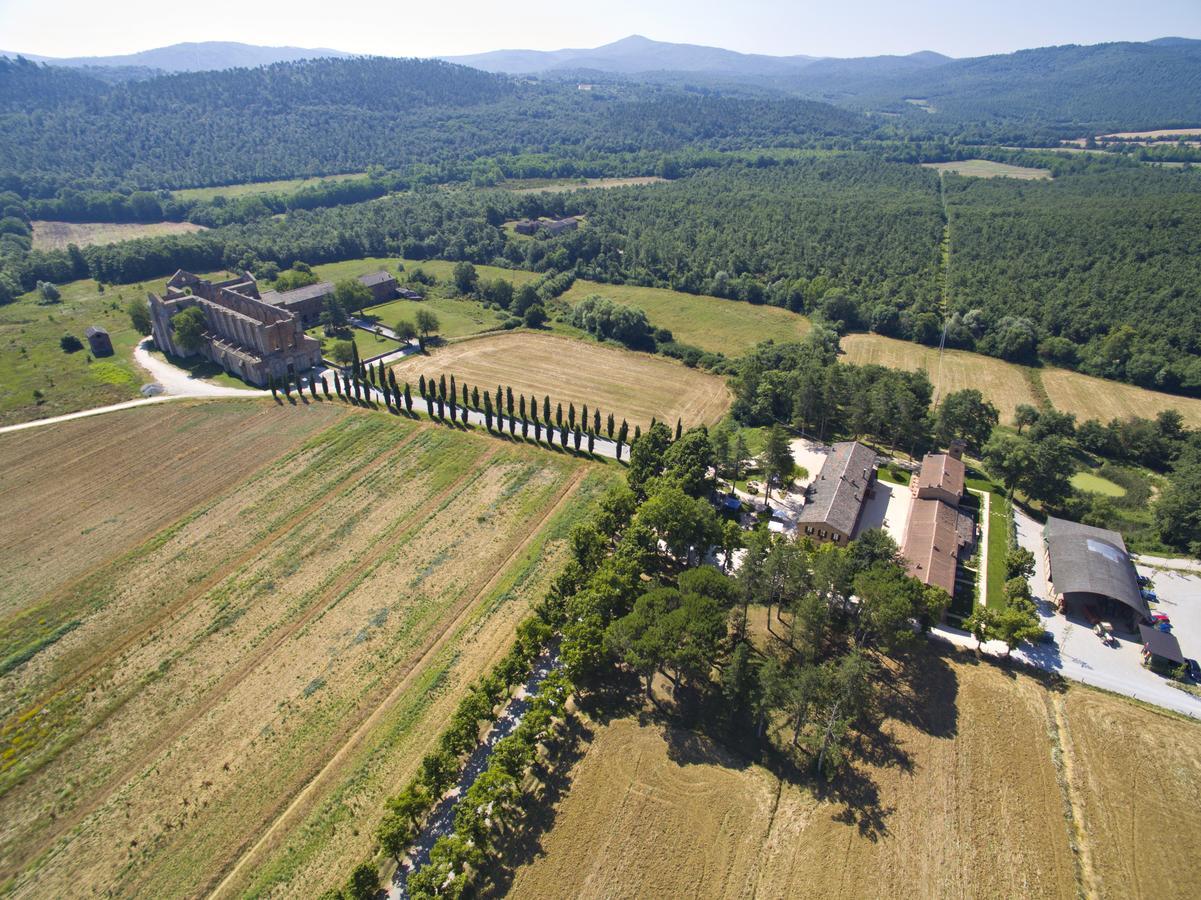 Casale San Galgano Aparthotel Chiusdino Exteriör bild